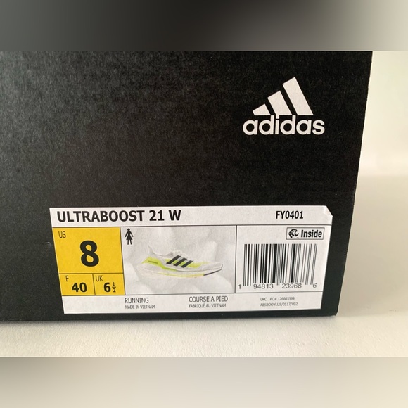 NWT, original box, Adidas Ultraboost 21 - Picture 10 of 10